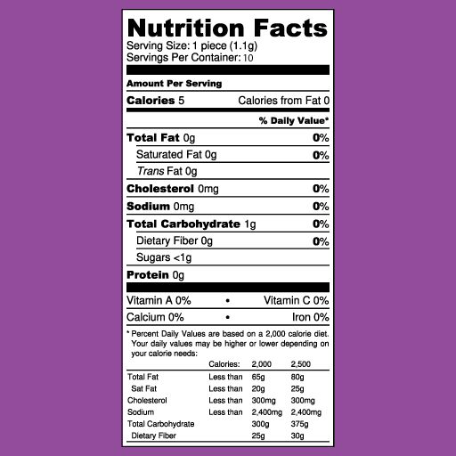 Ribbon-Gummies-18-Nutrition-Facts