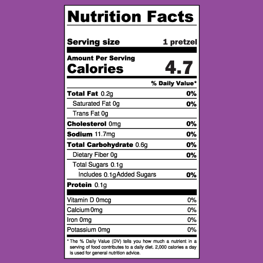Nutrition-Facts-THC-Cinnamon-Sugar-Pretzel-Sticks